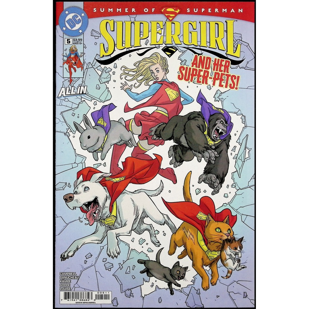 Supergirl #5 DC comic book Sophie Campbell Regular